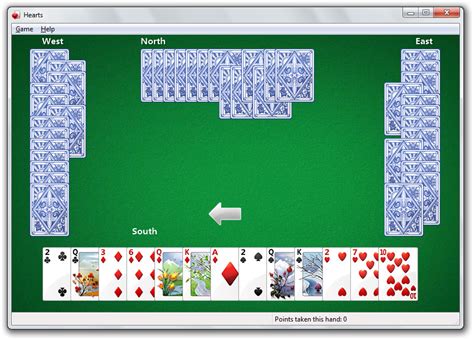 windows 7 games|Windows 7 hearts card game .